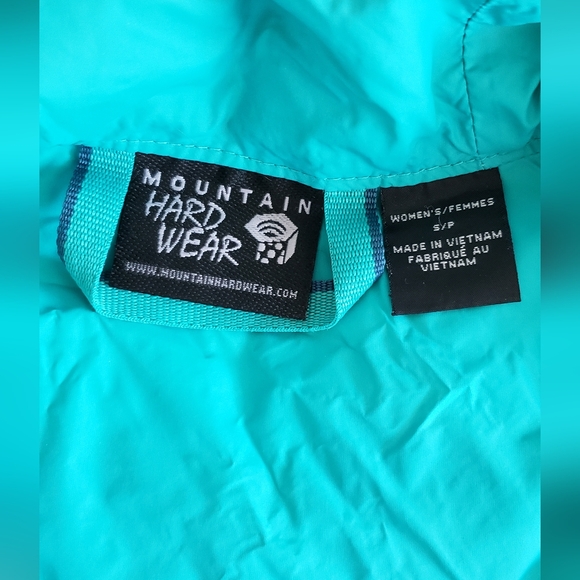 Mountain Hardwear Mint Women's Rain Jacket Shell Small - Picture 4 of 6